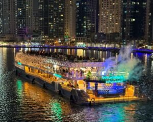 Luxury 5* Lotus Royale Megayacht Buffet Dinner Cruise – Dubai Marina