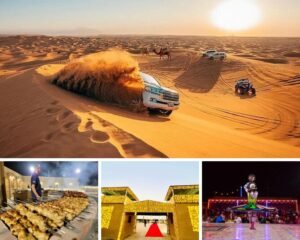 Standard Abu Dhabi Desert Safari with 4x4 Pick-Up