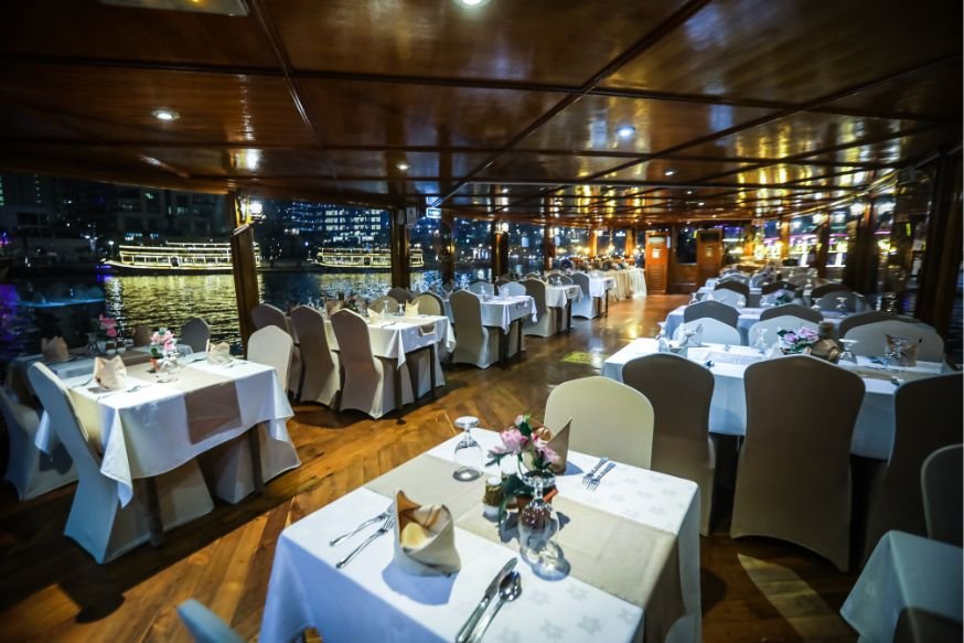 5* Dubai Marina Traditional Dinner Cruise With Full Course Buffet - Image 2