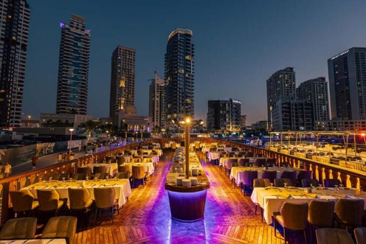 5* Dubai Marina Traditional Dinner Cruise With Full Course Buffet - Image 3