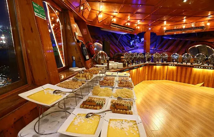5* Dubai Marina Traditional Dinner Cruise With Full Course Buffet - Image 8