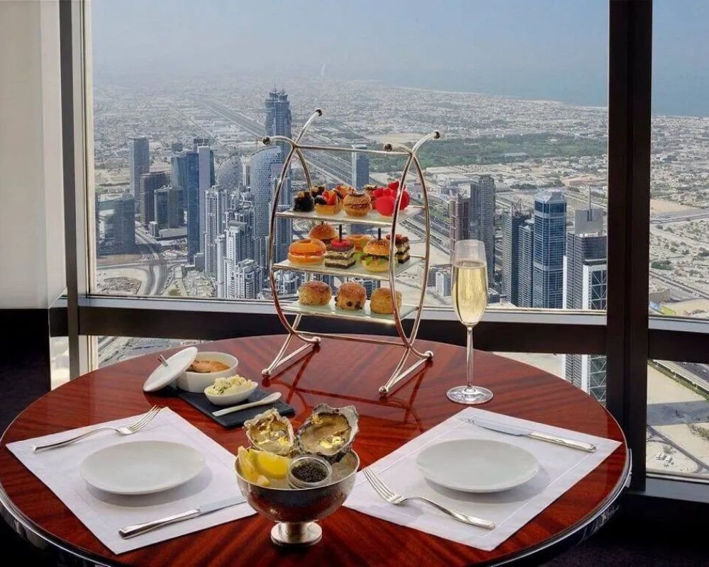 Burj Khalifa At The Top 124th Floor With Cafe Treat Non Prime Time - Image 2
