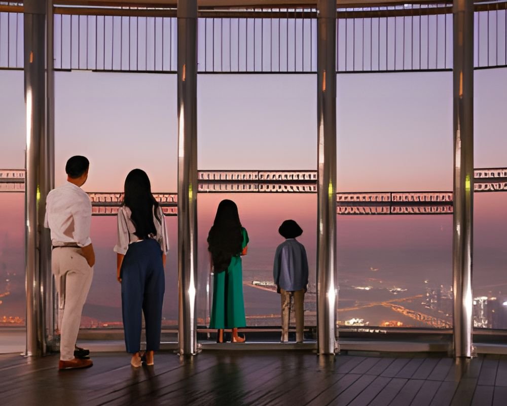 Burj Khalifa At The Top 124th Floor With Cafe Treat Non Prime Time - Image 4