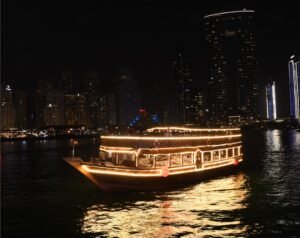 5* Traditional Dubai Marina Dinner Cruise with Buffet