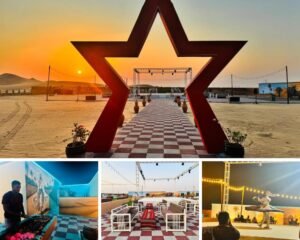 Premium Abu Dhabi Desert Safari with 4x4 Pick-Up