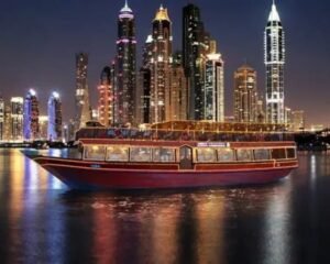 5* Traditional Dubai Marina Dinner Cruise with Buffet