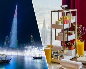 Burj Khalifa At The Top 124th Floor With Cafe Treat Prime Time