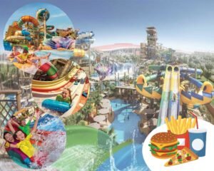 Yas Waterworld Abu Dhabi – Entry with Food Meal Voucher