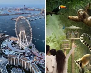 Ain Dubai + The Green Planet