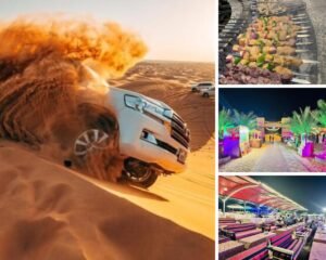 By Bus + VIP Desert Safari Dubai with Activities & Dinner Buffet